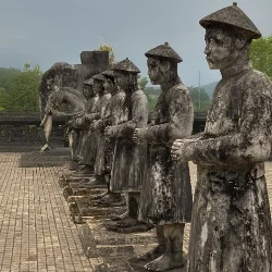 Tomb of Khải Định Soldiers