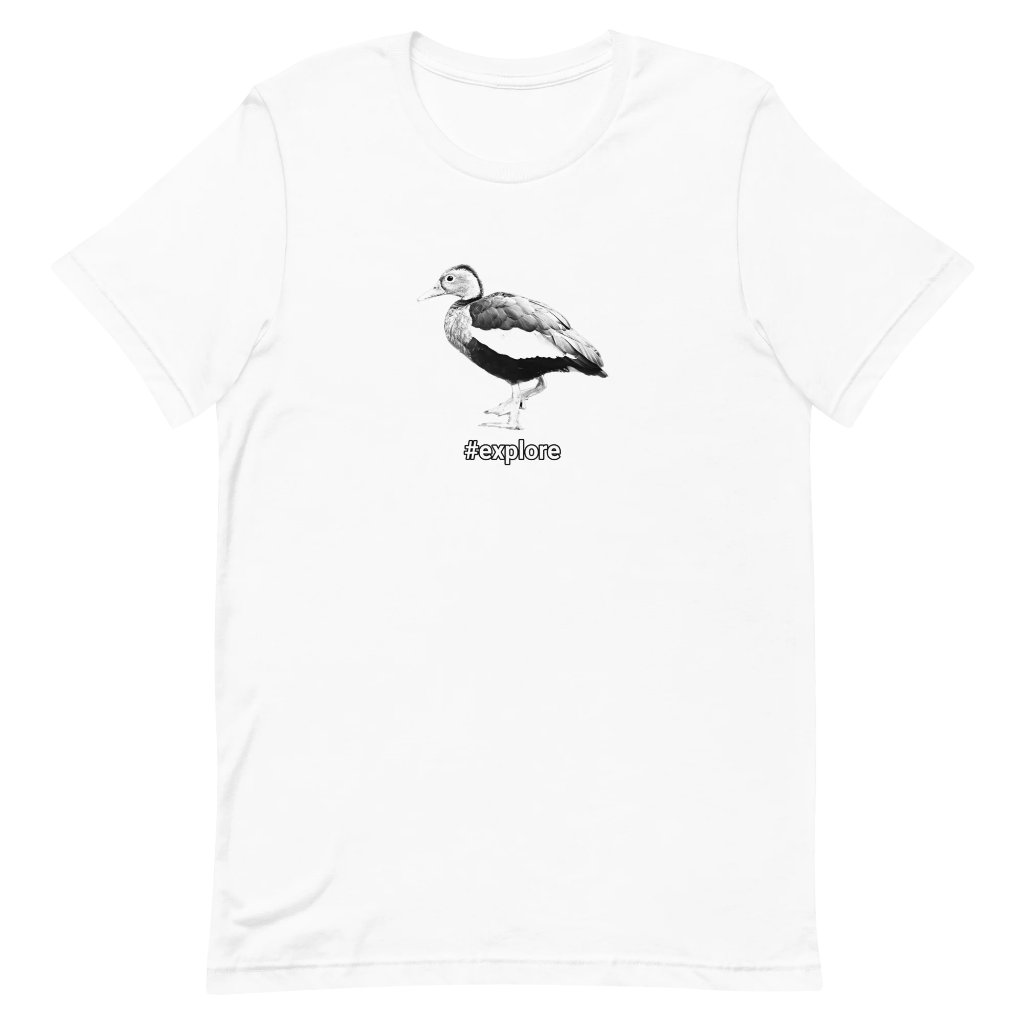 T-Shirt featuring an image of a duck