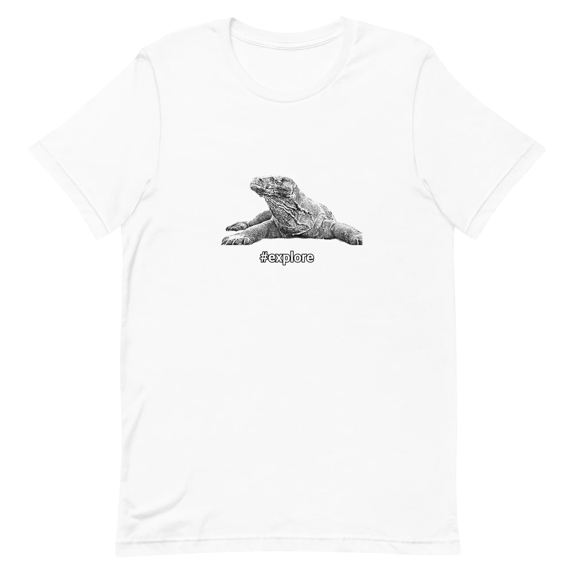 T-Shirt featuring an image of a komodo