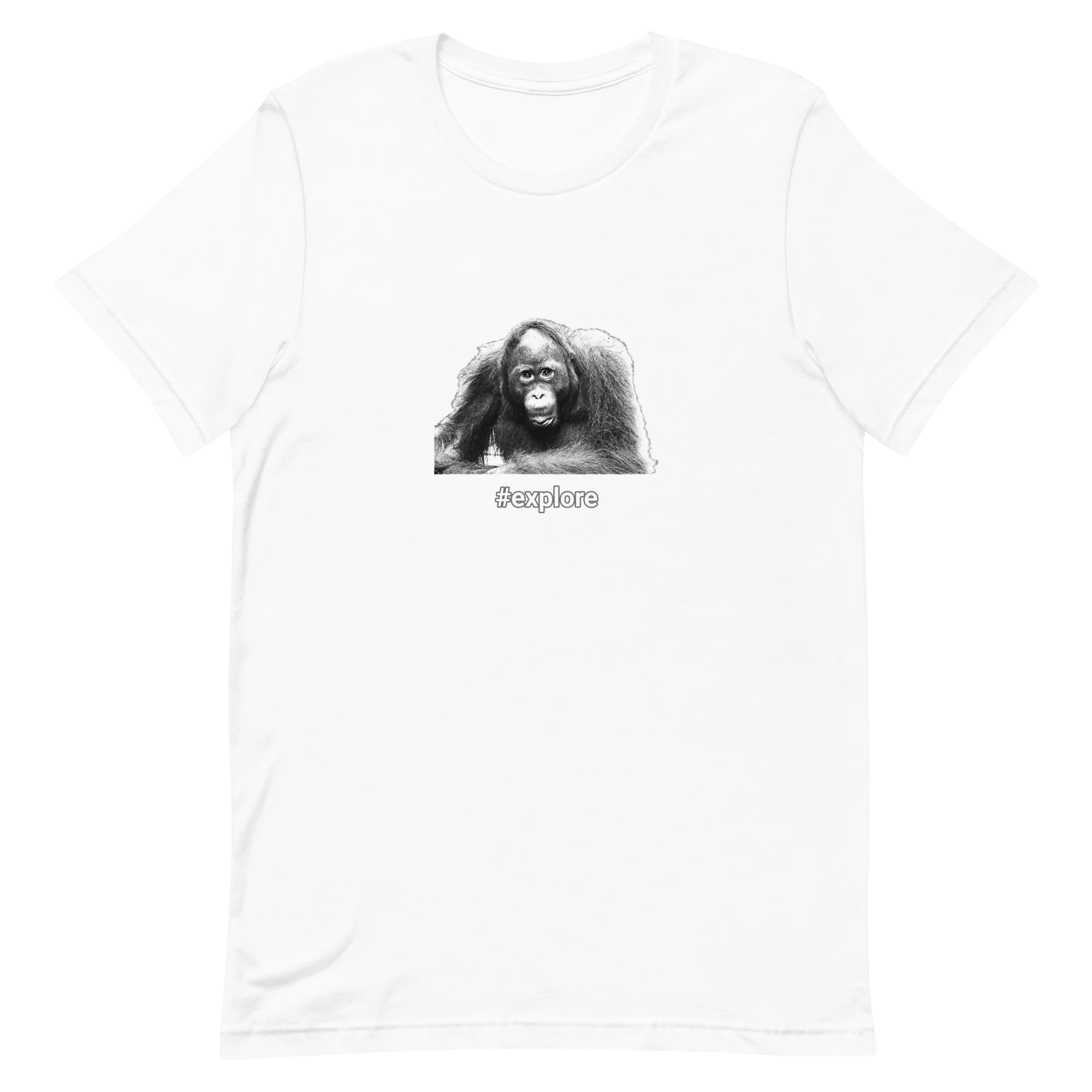 T-Shirt featuring an image of a orangutan